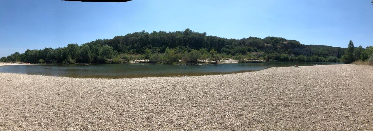 Studio Havre De Paix Au Pont Du Gard Piscine Et Jacuzzi Chez Valerie Payre Villa Vers-Pont-du-Gard Esterno foto