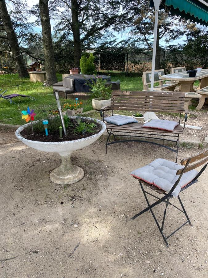 Studio Havre De Paix Au Pont Du Gard Piscine Et Jacuzzi Chez Valerie Payre Villa Vers-Pont-du-Gard Esterno foto